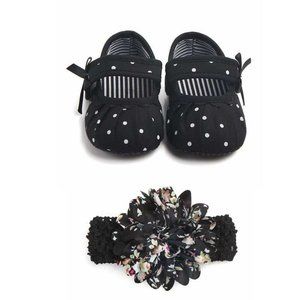 Baby Girl Shoes Set (0-6m)